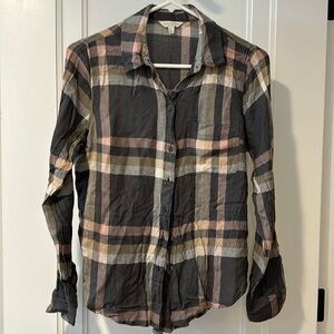 Lucky Brand Plaid Button Up